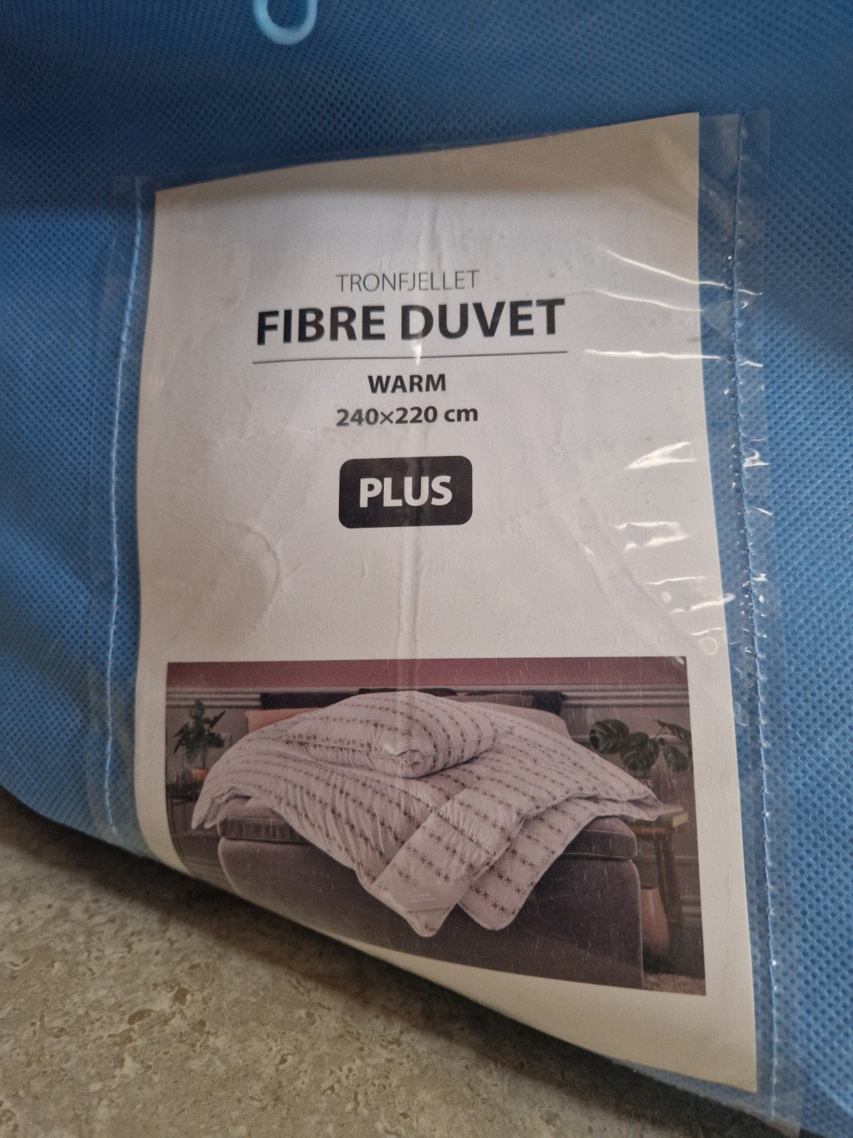 donsdeken nieuw, Ophalen