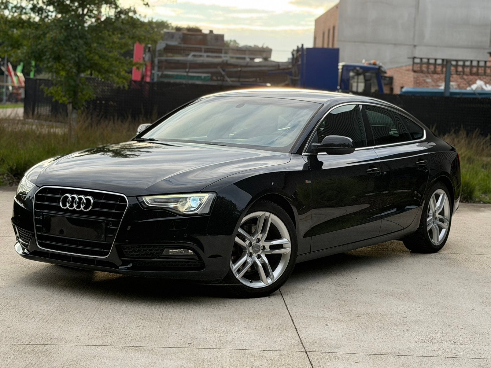 Audi A5 SLine 1.8 TFSI 170Pk. **Sportback**, Autos, Euro 5, Achat, Noir, 5 portes
