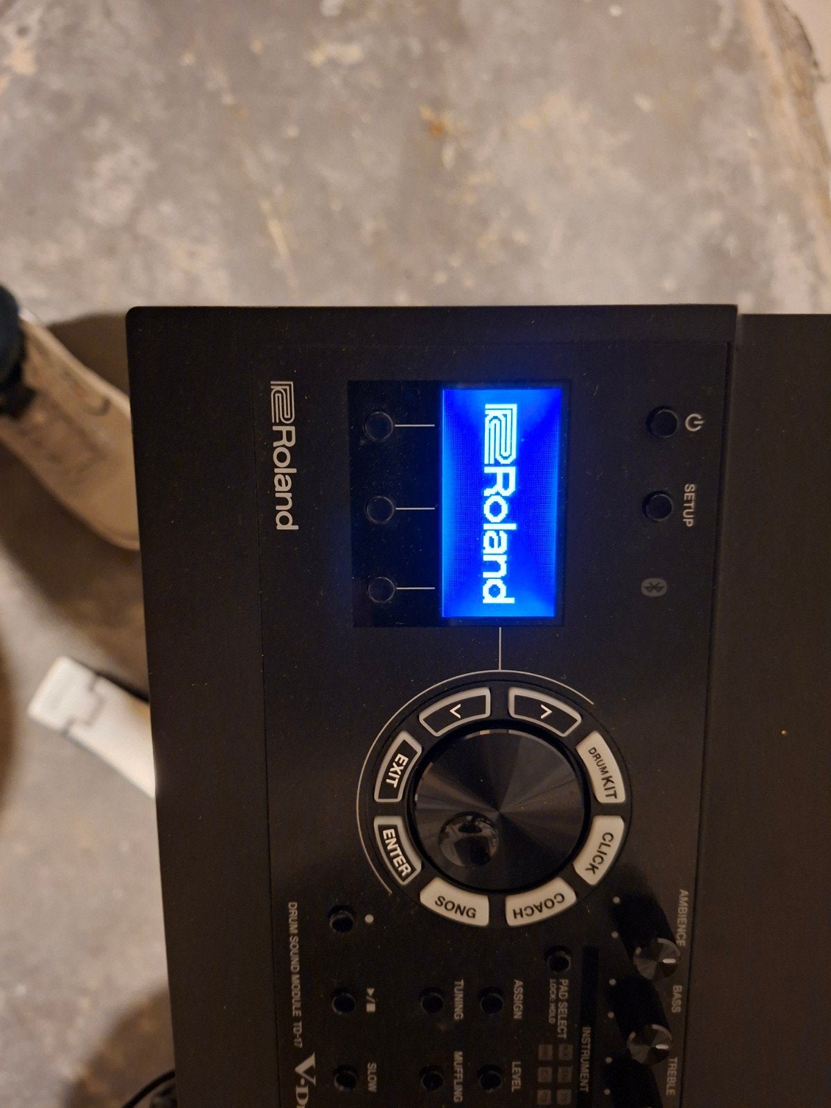 Roland TD-17KVX2 V-Drums + Iron Cobra + Pearl kruk, Muziek en Instrumenten, Ophalen, Zo goed als nieuw, Roland, Elektronisch