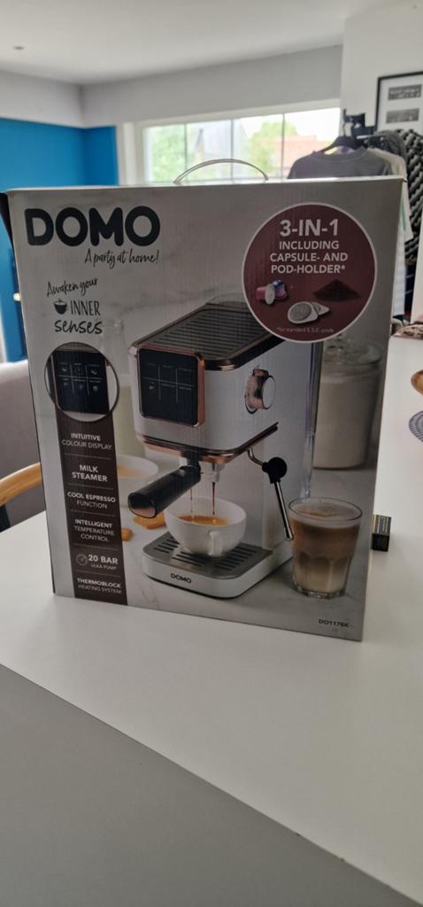 Machine a café 3 en 1 Nespresso,Senseo, Café Moulu, Electroménager, Enlèvement, Neuf, Cafetière, Café moulu