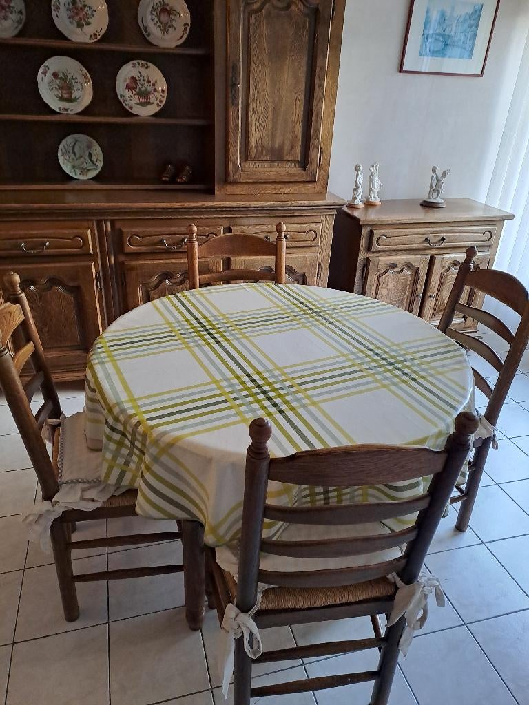 eetplaats, Huis en Inrichting, Ophalen, Bruin, Enkelwandige keuken, Zo goed als nieuw
