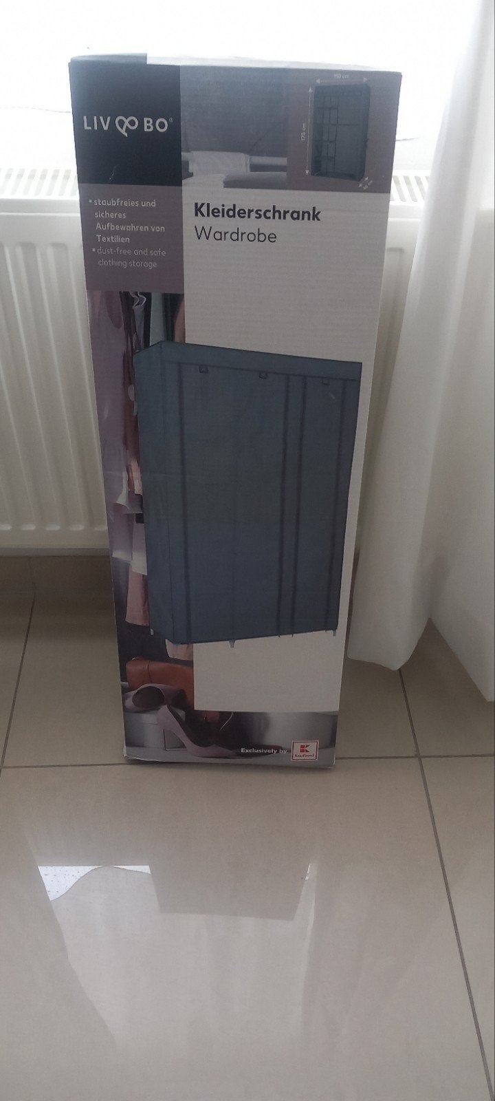 garde robe en tissu nouvelle, Enlèvement