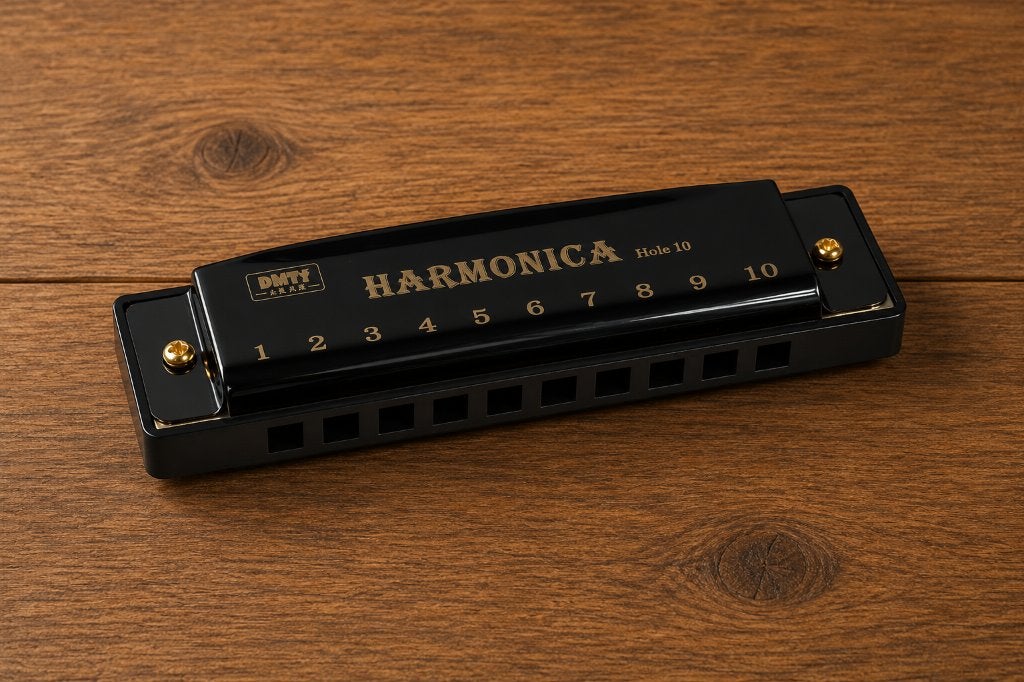Zwart mondharmonica - Black Blues Harp - Blues Harmonica, Muziek en Instrumenten, Ophalen of Verzenden, Nieuw