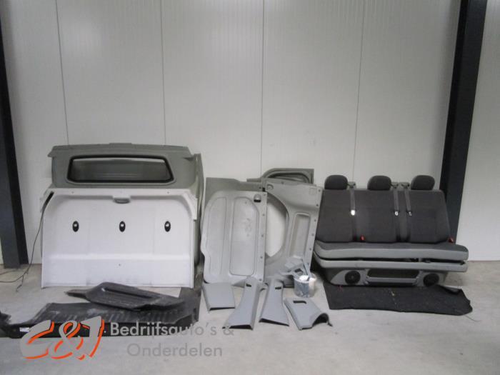 Dubbele cabine van een Opel Vivaro, Gebruikt, -, -, Opel