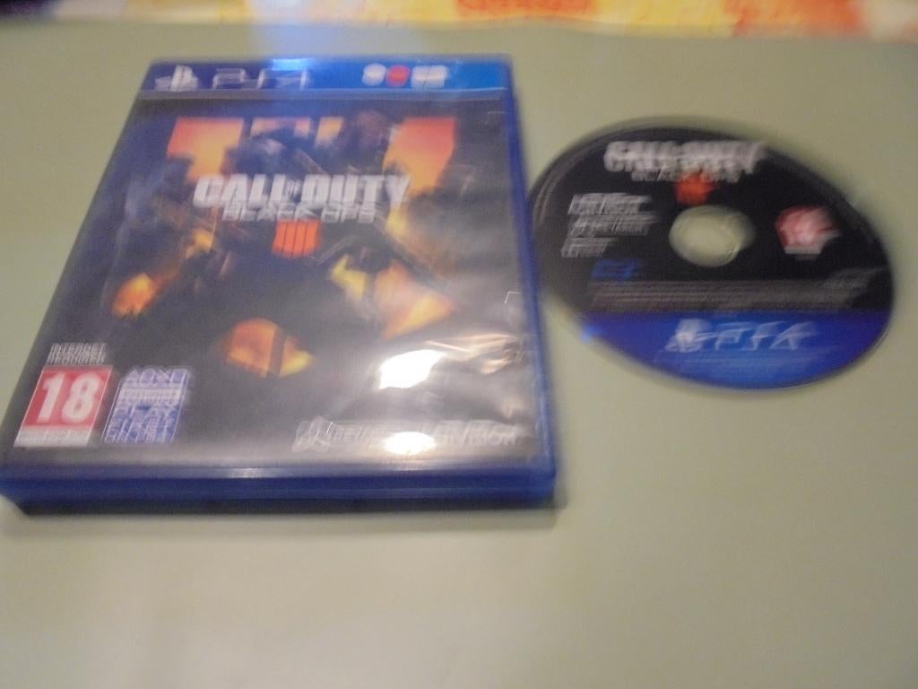 Playstation 4 Call of duty Black Ops IIII (orig), Games en Spelcomputers, Gebruikt, Vanaf 18 jaar, Vechten, Verzenden