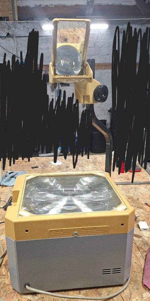 overheadprojector Elmo, Ophalen of Verzenden, Zo goed als nieuw