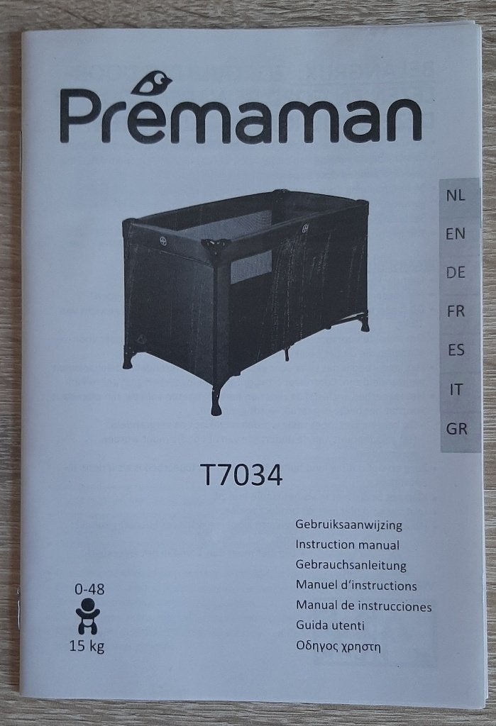 Reisbedje, Ophalen, Zo goed als nieuw, Minder dan 140 cm, Matras