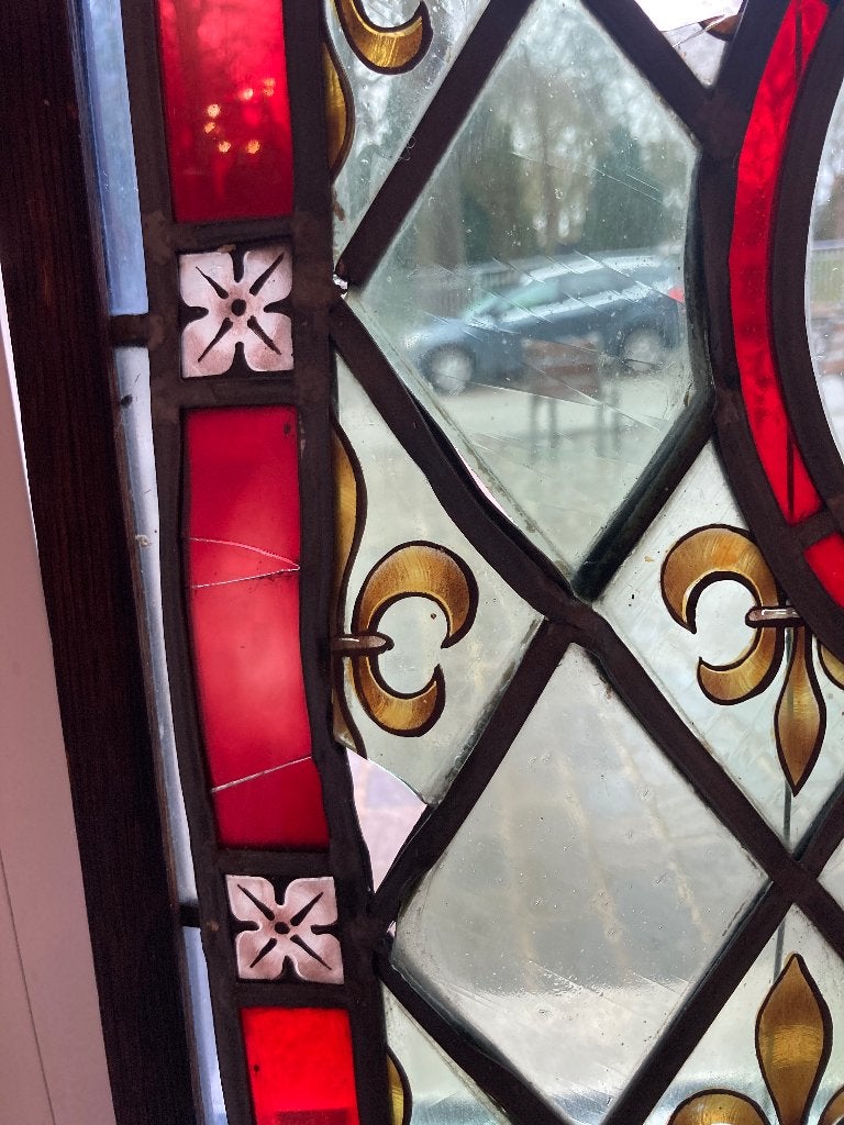 religieus glasraam, Ophalen