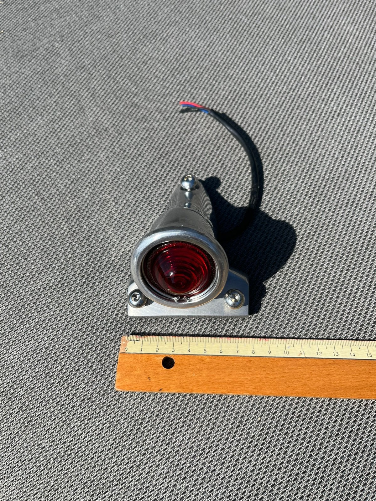 Crocker stijl achterlicht voor motorfiets, Motoren, Ophalen