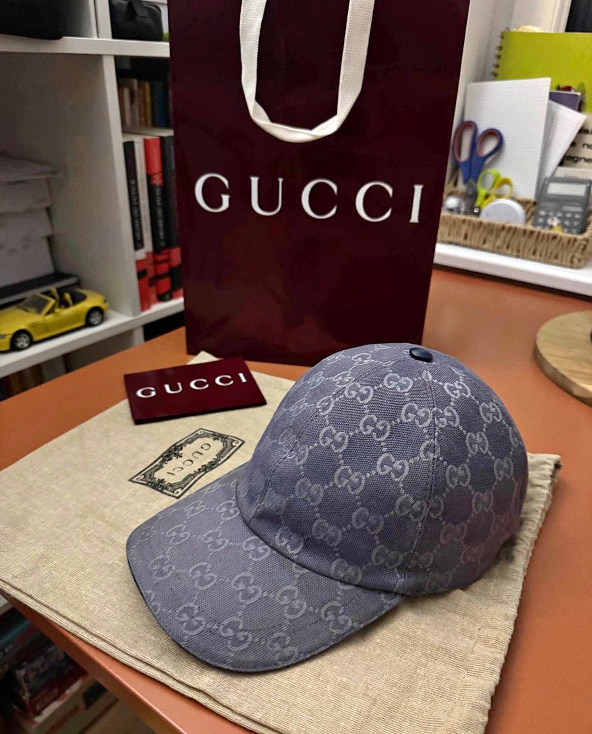 Gucci pet, Verzenden, Zo goed als nieuw, Pet