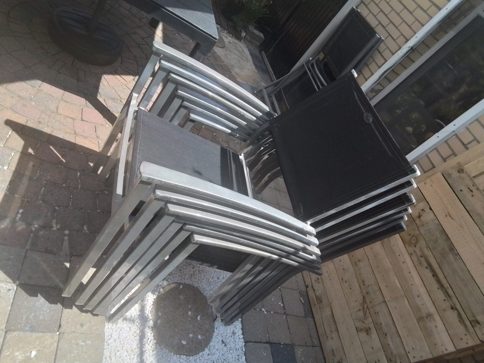 Chaises ou fauteuil de jardin, Jardin & Terrasse, Enlèvement ou Envoi, Utilisé, Empilable