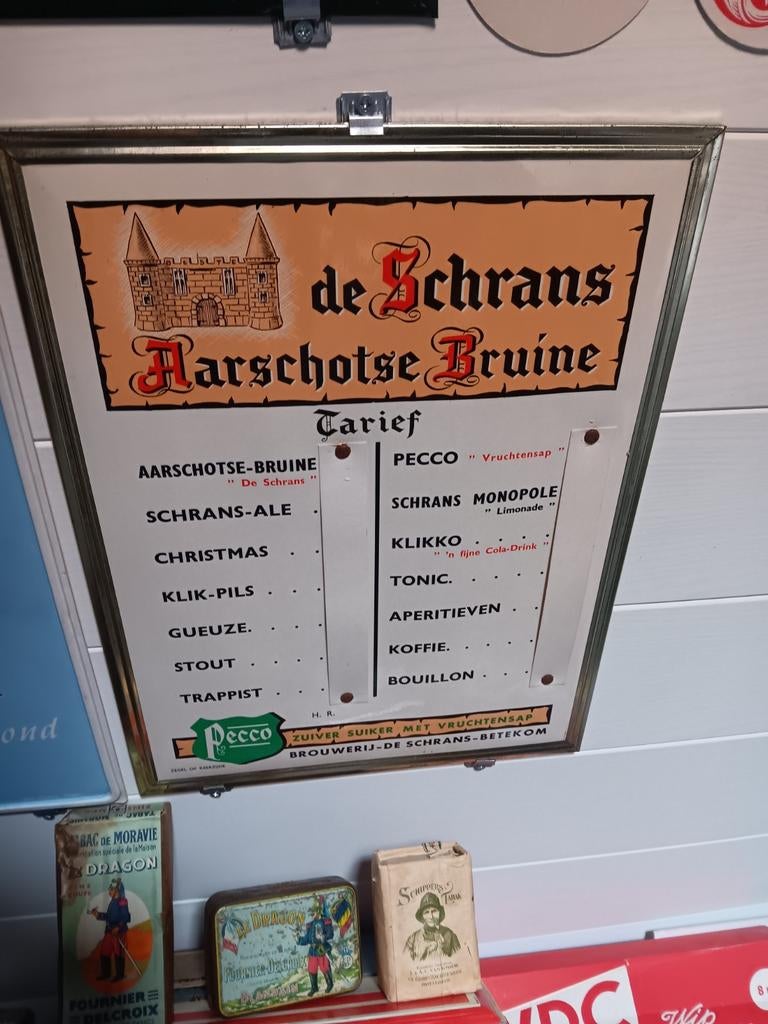 Liste de prix, Maison & Meubles, Enlèvement