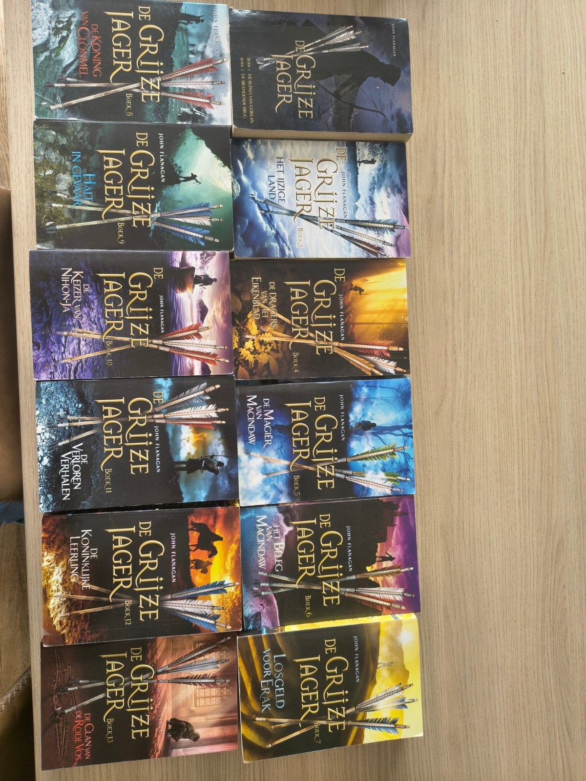 Reeks De grijze jager deel 1 tot 13, Boeken, Ophalen, Gelezen