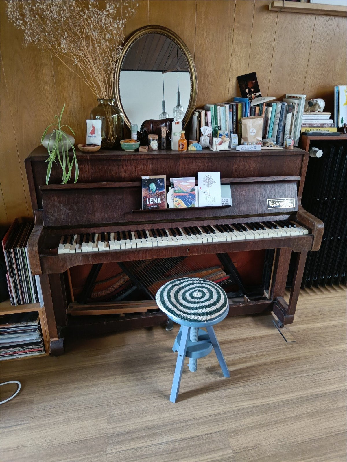 Piano vintage, Musique & Instruments, Pianos, Enlèvement, Piano