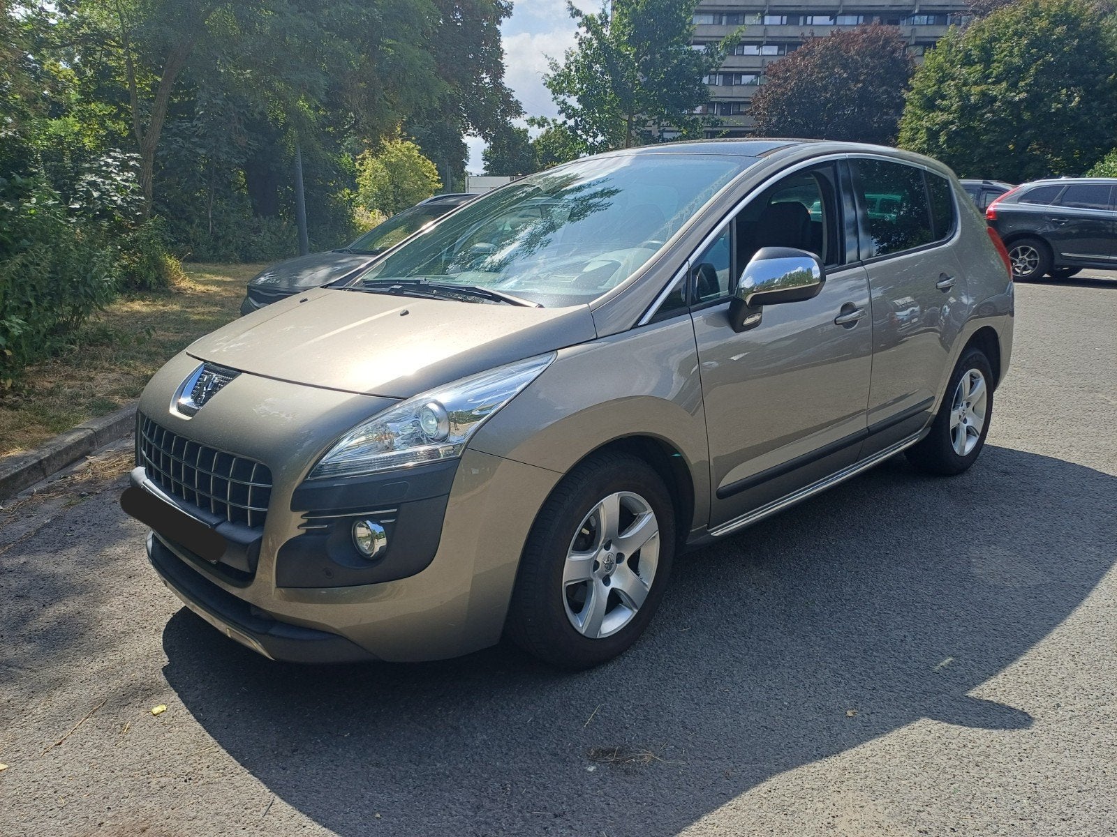 Peugeot 3008 exclusief 1.6 e-HDI  automaat  full optie, Autos, Peugeot, Cuir, Entretenue par le concessionnaire, Noir, 5 portes