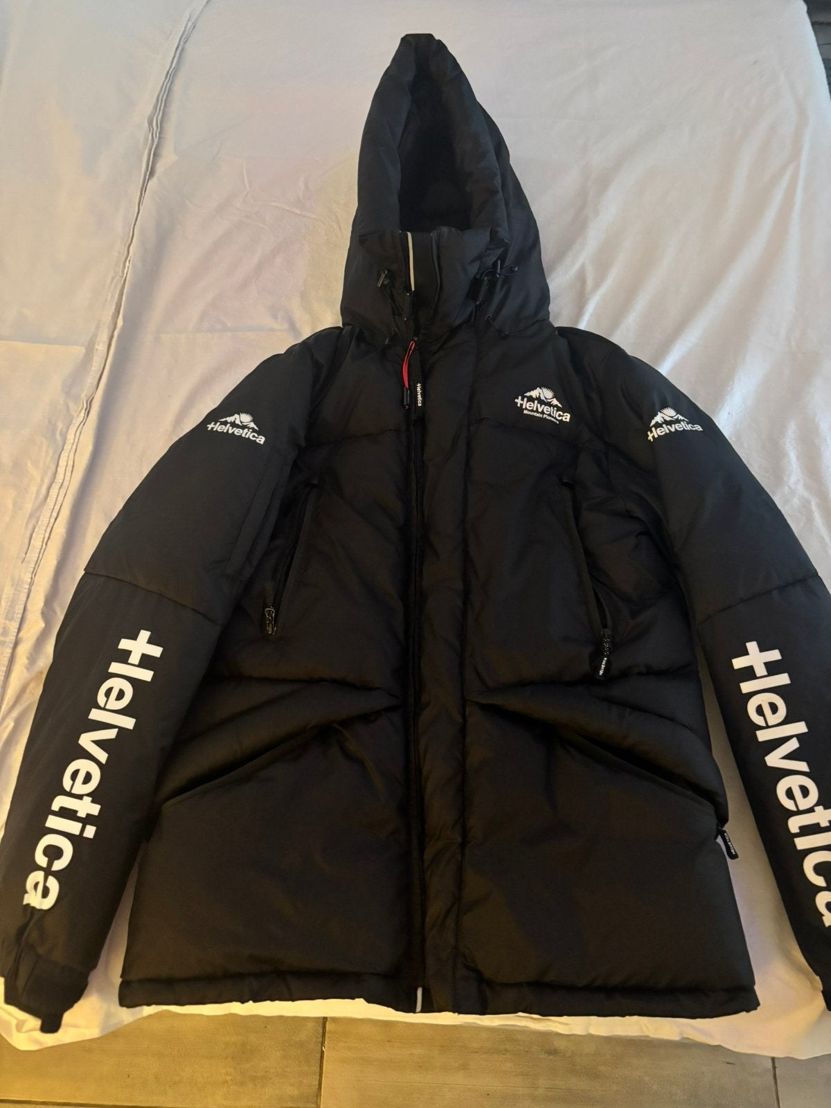 veste Helvetica taille M, Enlèvement, Comme neuf, Taille 48/50 (M), Noir