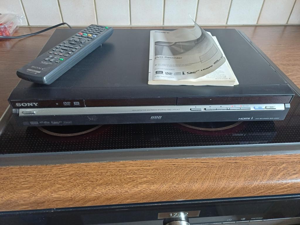 Sony dvd recorder / brander, Ophalen, Sony