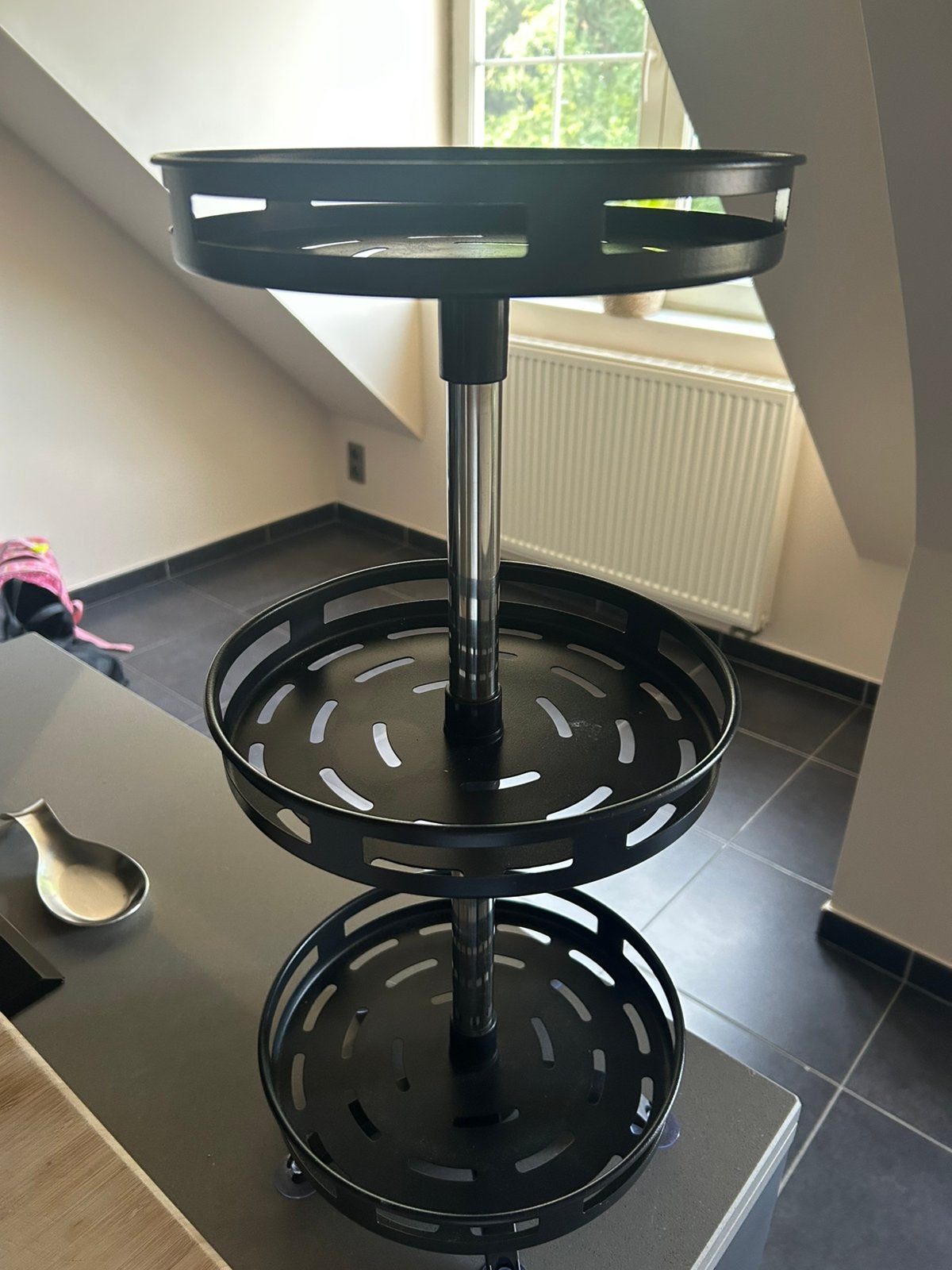 Kruidenrekje met 3 plateaus, draaibaar., Huis en Inrichting, Ophalen, Zo goed als nieuw