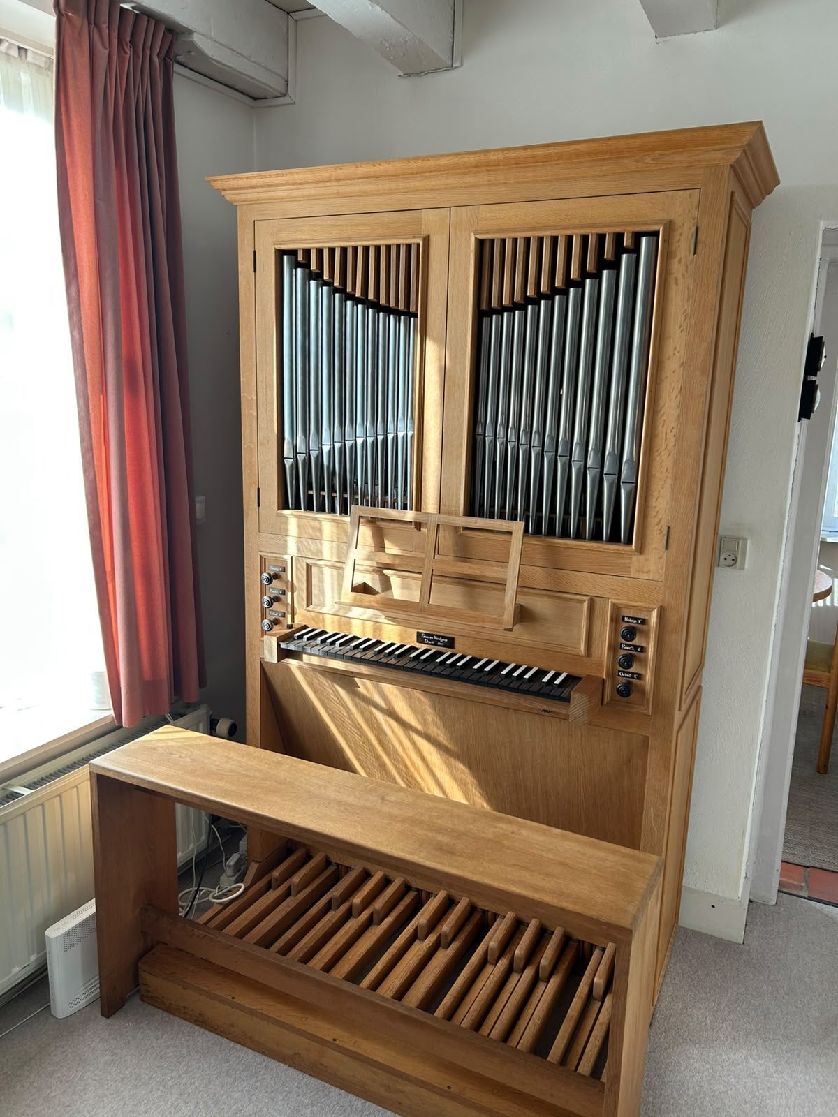 Fama en Raadgever pijporgel, Musique & Instruments, Orgues, Enlèvement, Comme neuf, 1 clavier, Orgue à tuyaux
