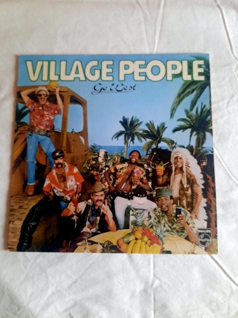 Village People - Go West LP, Avec pochette intérieure, Enlèvement, Utilisé, 12 pouces