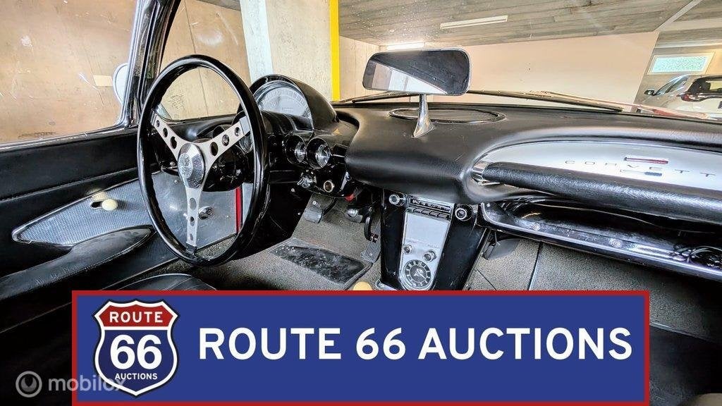 Chevrolet Corvette C1 | 1960 | Route 66 Auctions, Autos, Achat, Entreprise, Chevrolet, Boîte manuelle