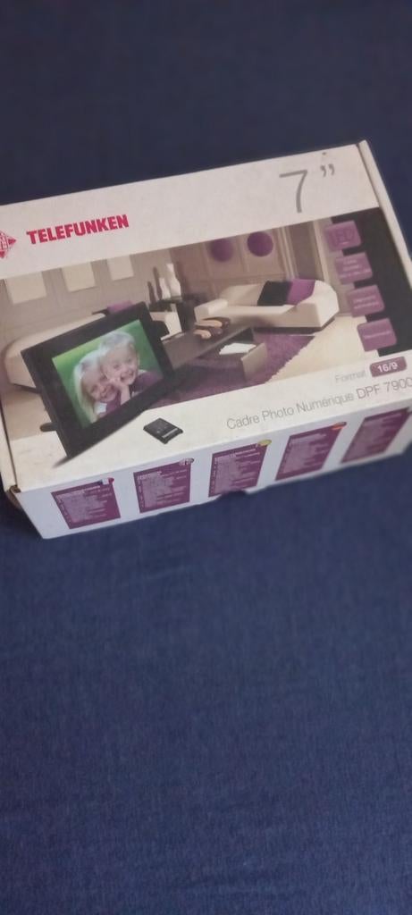 Cadre photo numérique, Enlèvement, Utilisé, Télécommande, Plus petit que 8 pouces