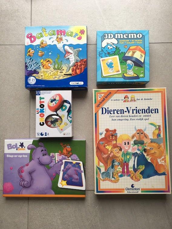 Pakket educatieve spelletjes oa.Balmarie, les chacot.., Ophalen of Verzenden, Knutselen