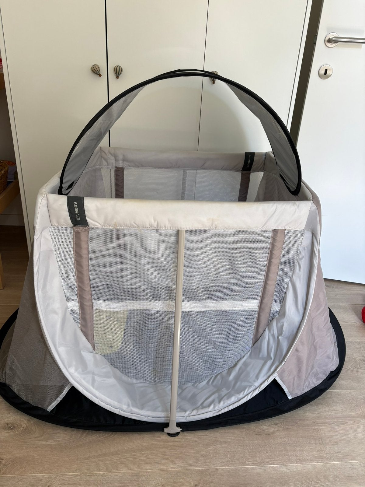 Aeromoov reisbed, incl zonnekap, Kinderen en Baby's, Ophalen, Zo goed als nieuw