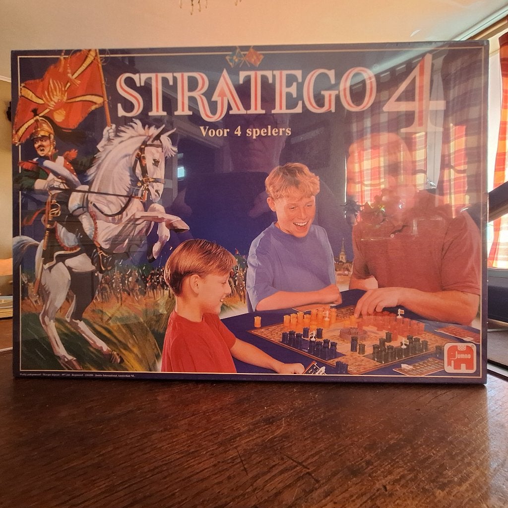 stratego 4, Trois ou quatre joueurs, Enlèvement ou Envoi, Utilisé, Jumbo