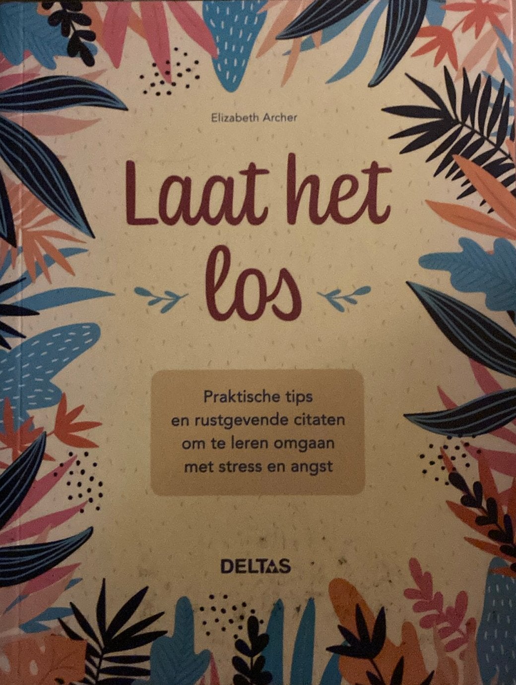 Elizabeth Archer - Laat het los, Livres, Psychologie, Enlèvement ou Envoi, Elizabeth Archer