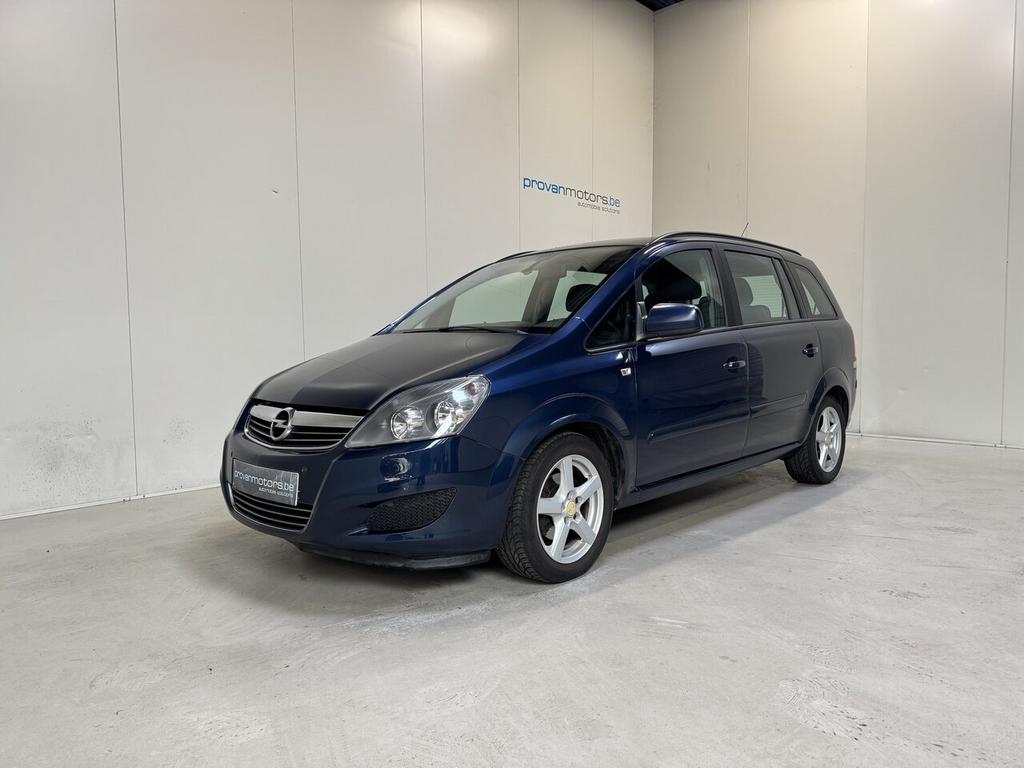 Opel Zafira 1.6 Benzine Man. - 7 pl - Radio - Export!, Autos, 0 kg, Euro 5, Achat, Capteur de lumière