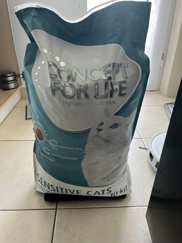Croquettes Concept for Life Sensitive Cats 16kg, Animaux & Accessoires, Nourriture pour Animaux, Enlèvement, Chat