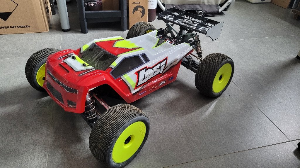 Losi 8ight-xte 1/8 truggie rtr, Elektro, Gebruikt, Auto offroad, Ophalen of Verzenden