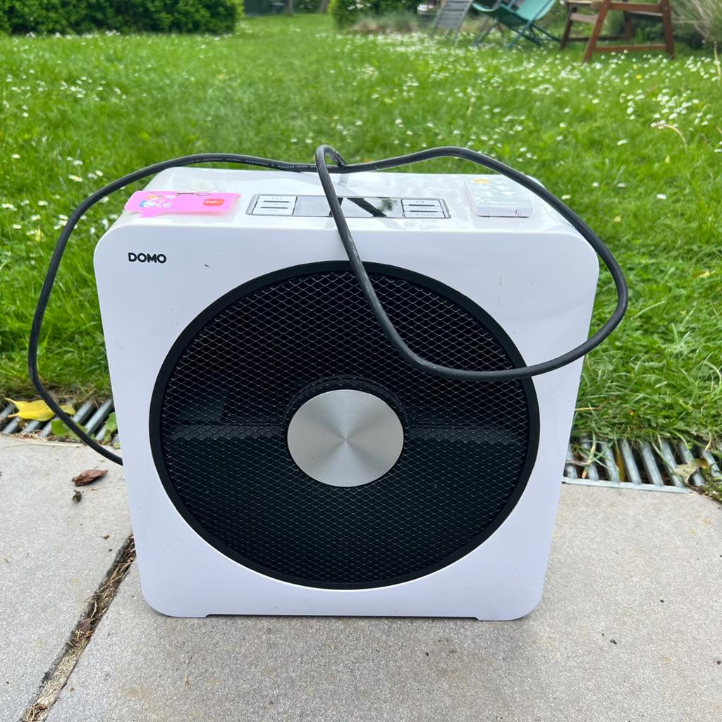 DOMO Radiateur céramique DO7344H - Mode turbo - Télécommande, Bricolage & Construction, 800 watts ou plus, Enlèvement, Utilisé