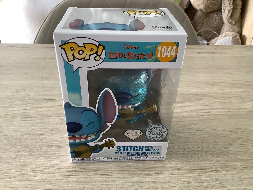 Disney Stitch Diamond Funko Pop (Nouveau) (9 cm), Collections, Enlèvement ou Envoi, Neuf