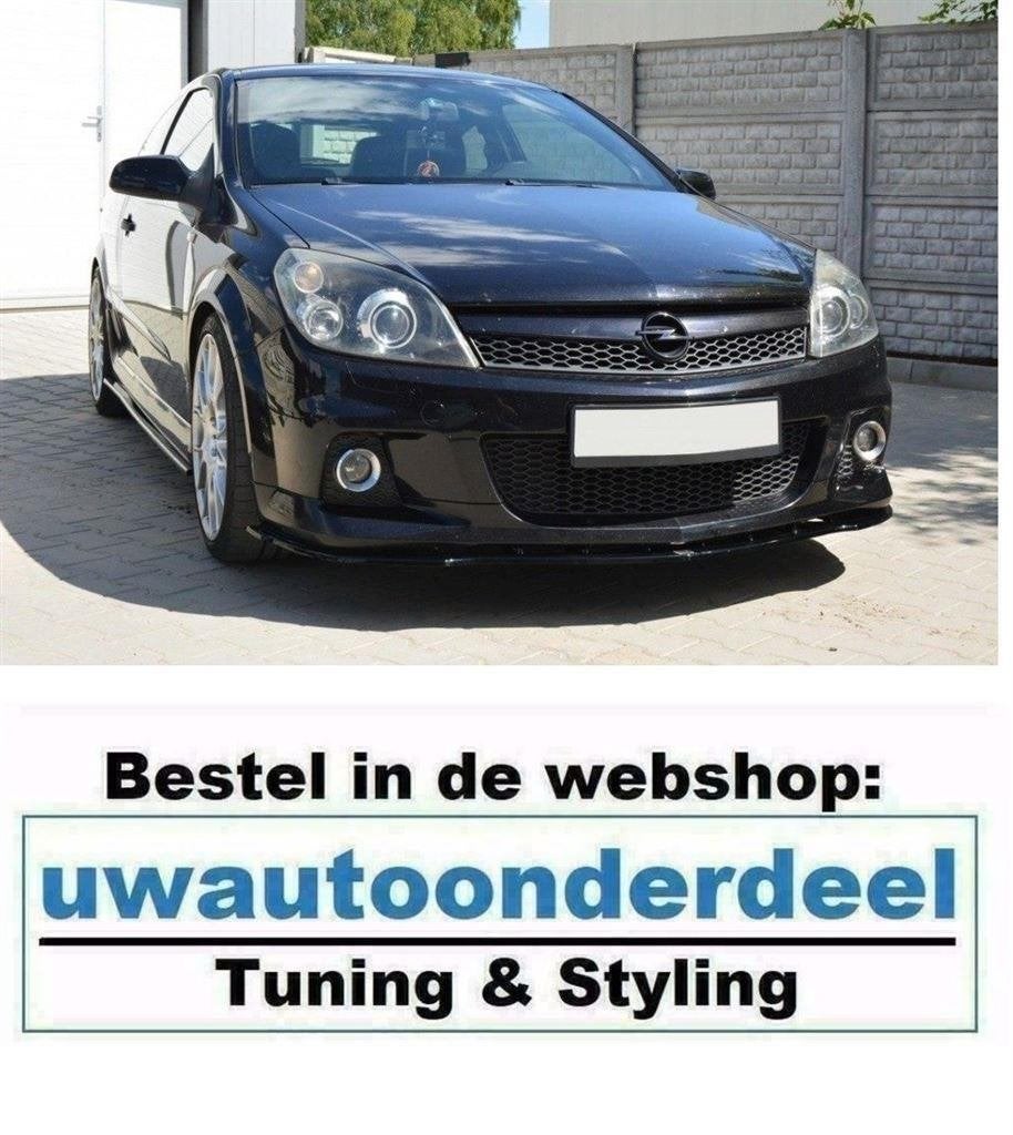 Maxton Spoiler Lip Splitter Voor Opel Astra H OPC VXR, Envoi