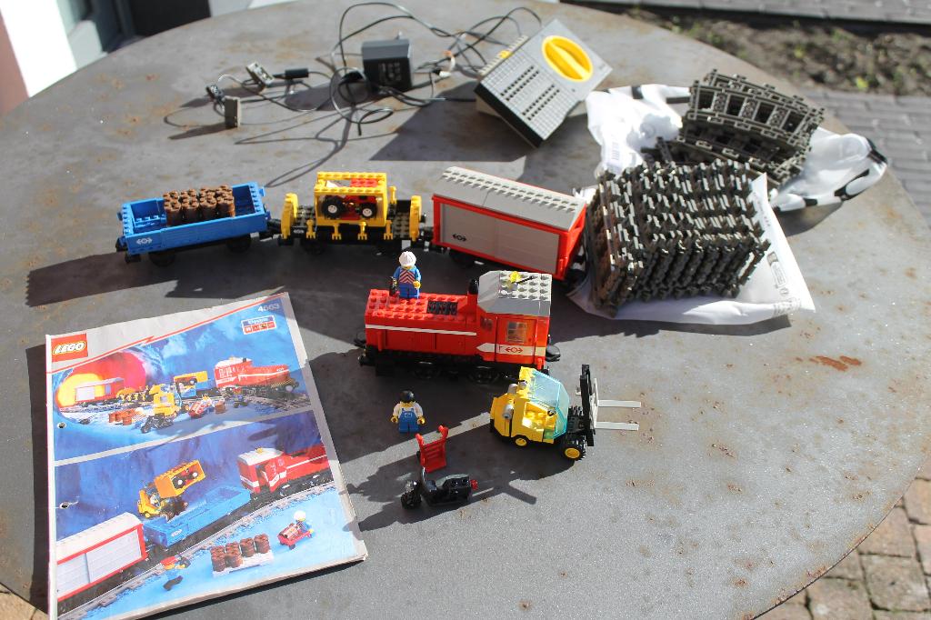 Lego 4563 Load N' Haul Railroad, trein, Gebruikt, Lego, Ophalen of Verzenden, Compleet