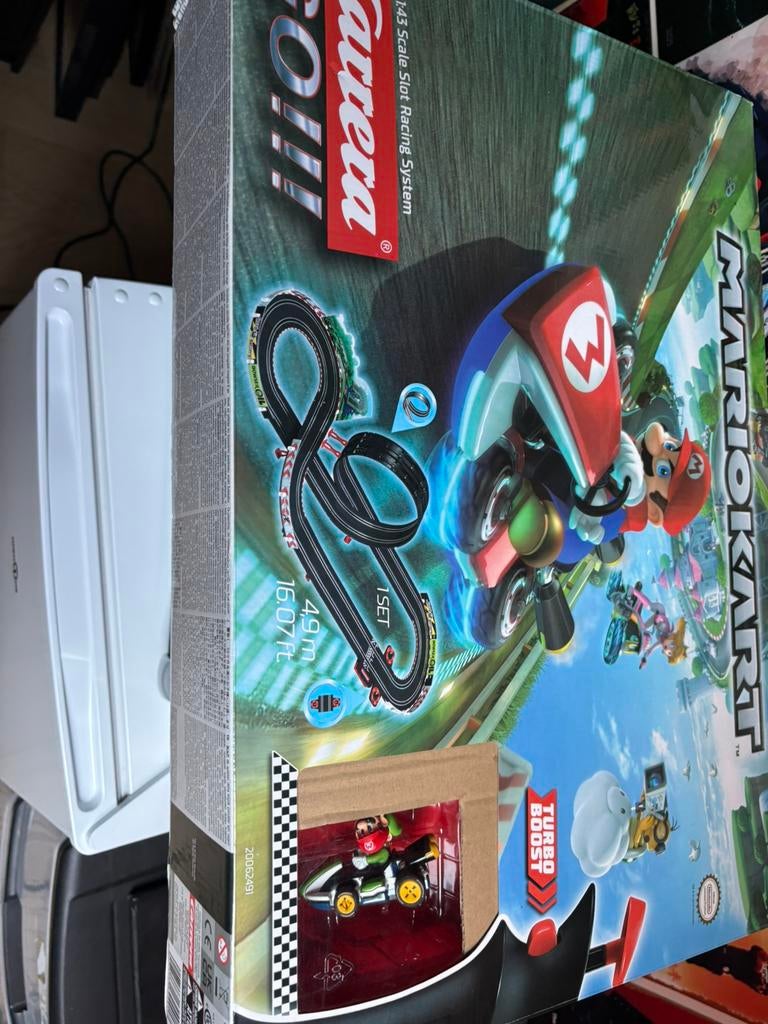 MARIOKART CARRERA, Enfants & Bébés, Jouets | Circuits, Enlèvement, Comme neuf, Carrera