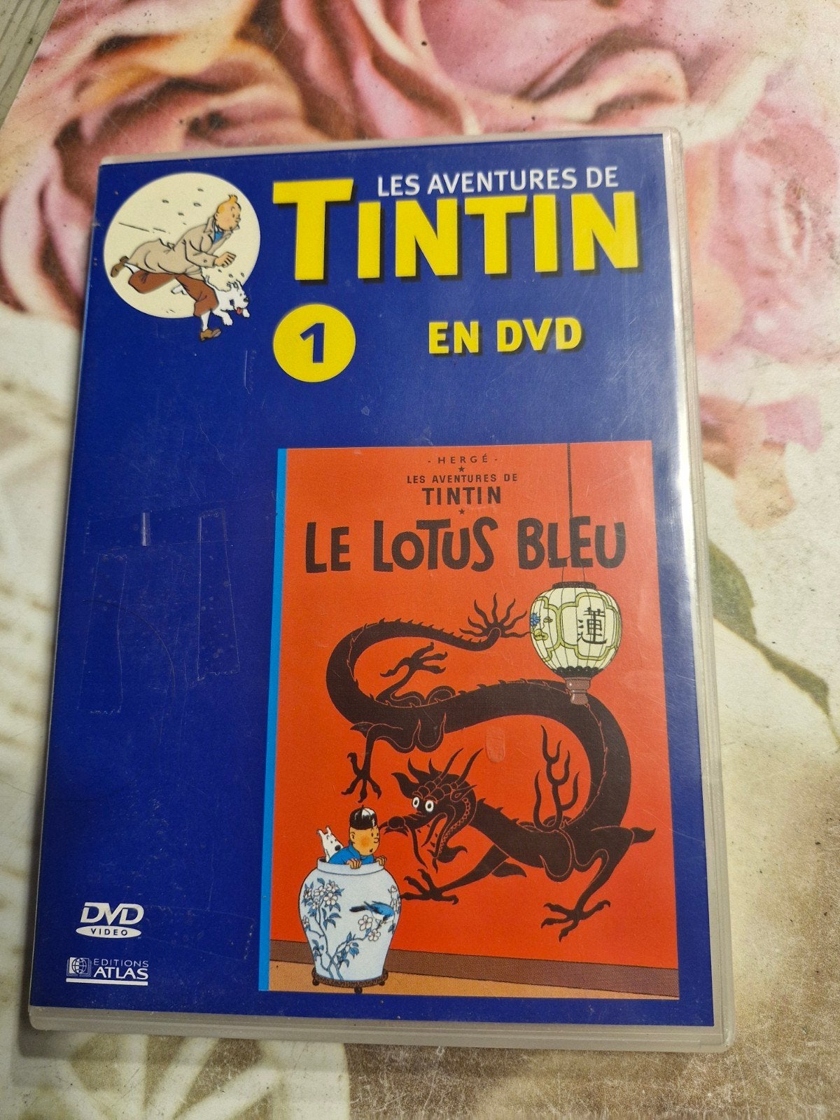 tintin et le lotus bleu, Ophalen of Verzenden, Zo goed als nieuw, Frans