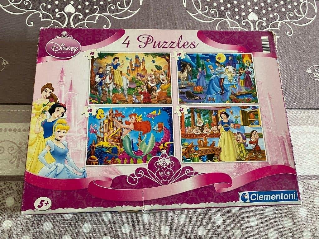 Disney Puzzels, Kinderen en Baby's, Ophalen of Verzenden, 10 tot 50 stukjes, Gebruikt, 4 tot 6 jaar