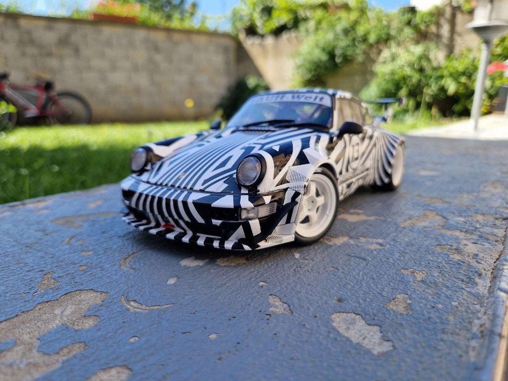 PORSCHE 911 RWB Zebra - Échelle 1/18 - PRIX : 49€, Enlèvement ou Envoi, Neuf, Voiture, Solido