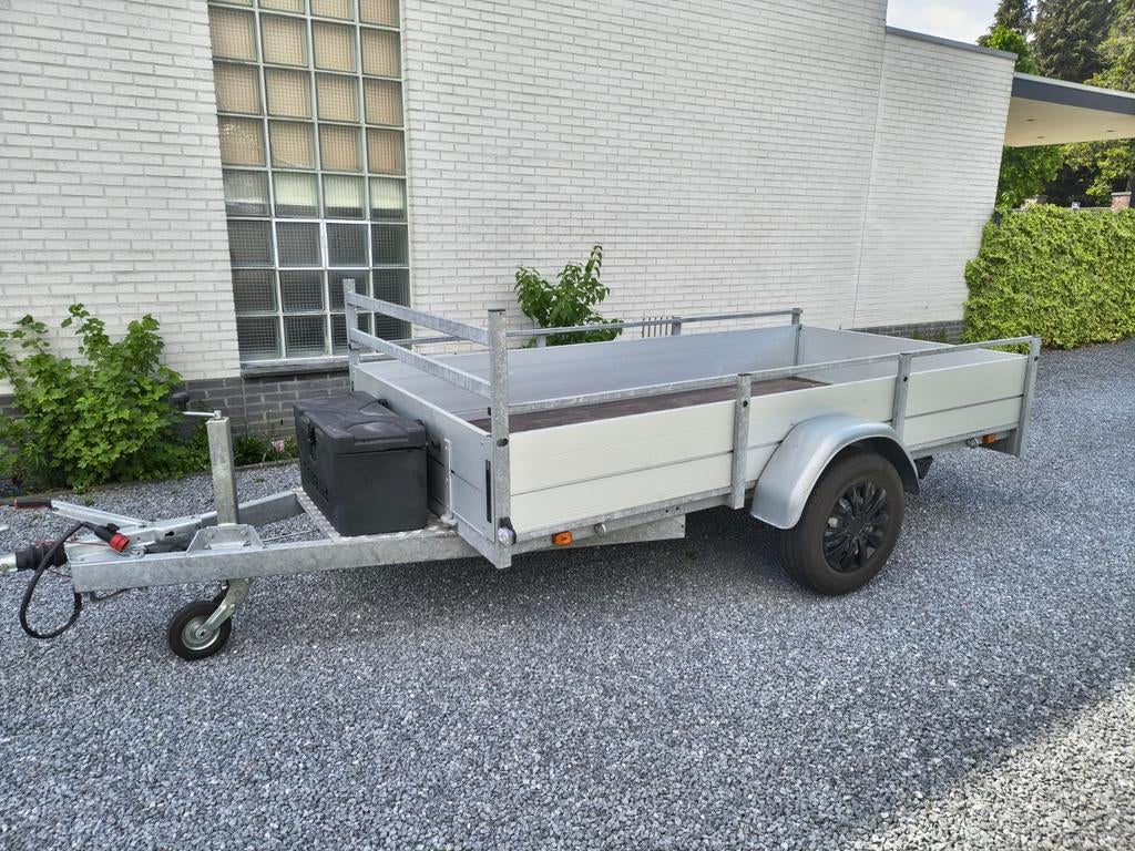 Aanhanger Anssems BSX 301x150 cm. 1500 kg., Auto diversen, Ophalen, Zo goed als nieuw
