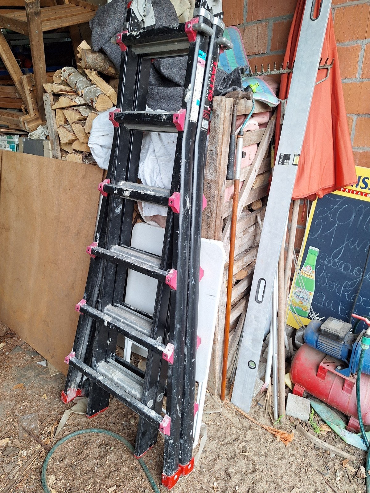 Ladder big one, Doe-het-zelf en Bouw, Ladders en Trappen, Ophalen, Ladder