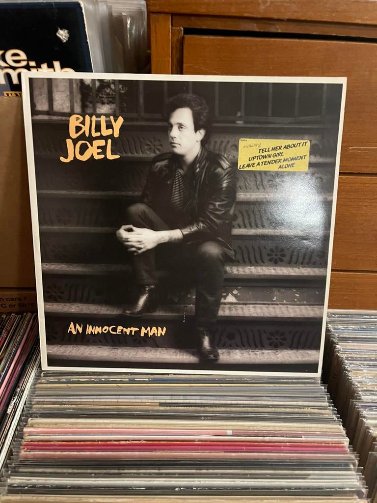 Billy Joel An Innocent Man 33 rpm vinyl lp album record, Ophalen of Verzenden, Gebruikt