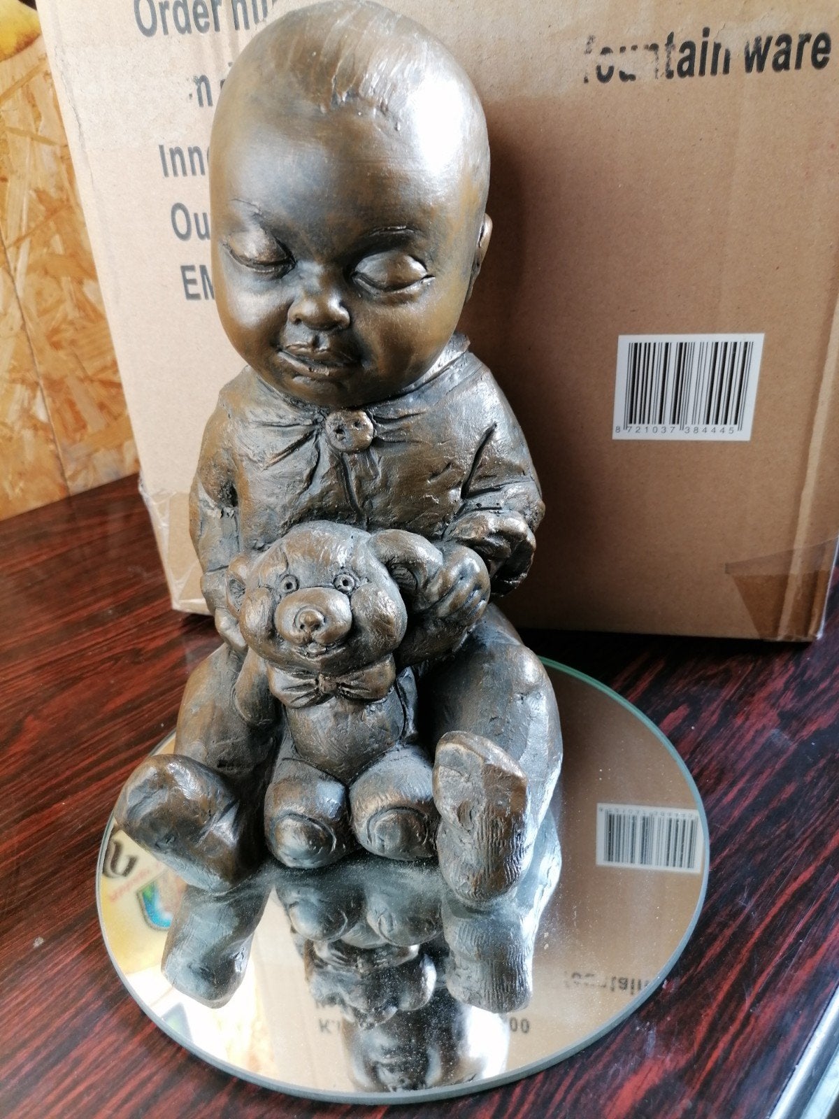 statue en bronze, Antiquités & Art, Antiquités | Bronze & Cuivre, Enlèvement, Bronze