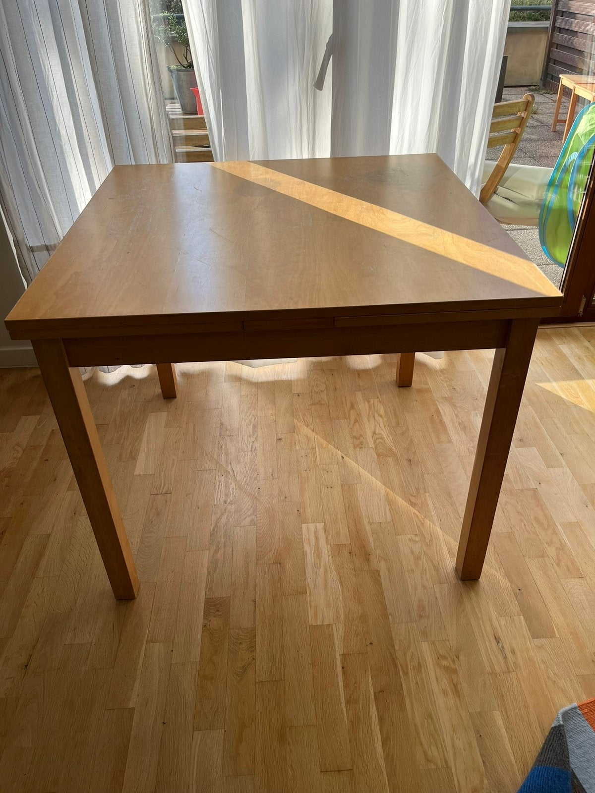 Eettafel voor 4-8 personen, Ophalen, Gebruikt, 50 tot 100 cm, Vierkant