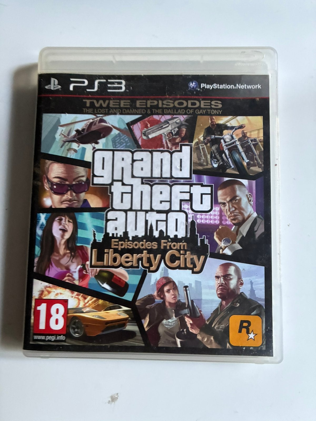Grand Theft Auto: Episodes from Liberty City PS3, Games en Spelcomputers, Ophalen of Verzenden, Zo goed als nieuw