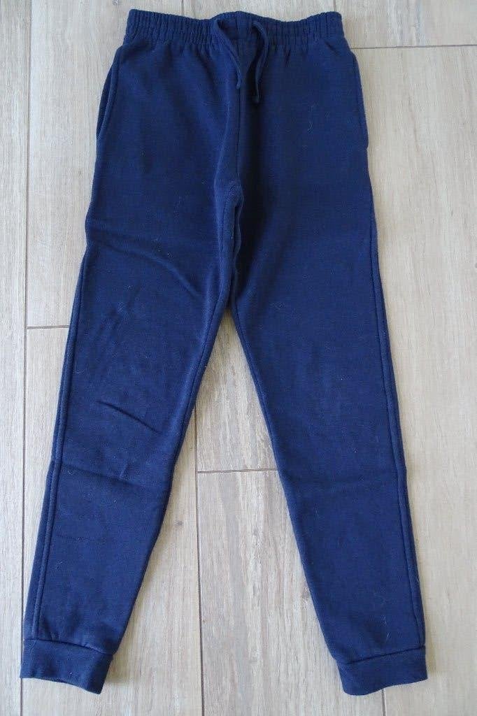 Donkerblauwe joggingbroek 134/140, Kinderen en Baby's, Kinderkleding | Maat 134, Broek, Zeeman, Jongen of Meisje, Ophalen of Verzenden