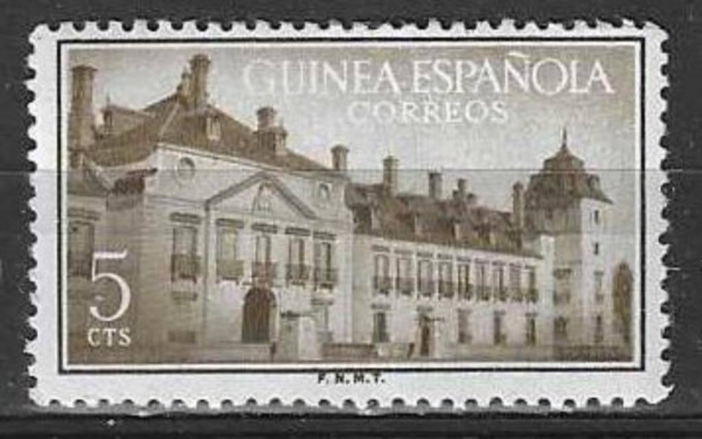 Spaans-Guinea 1955 - Yvert 368 - Paleis Prado in Madrid (PF), Verzenden, Postfris