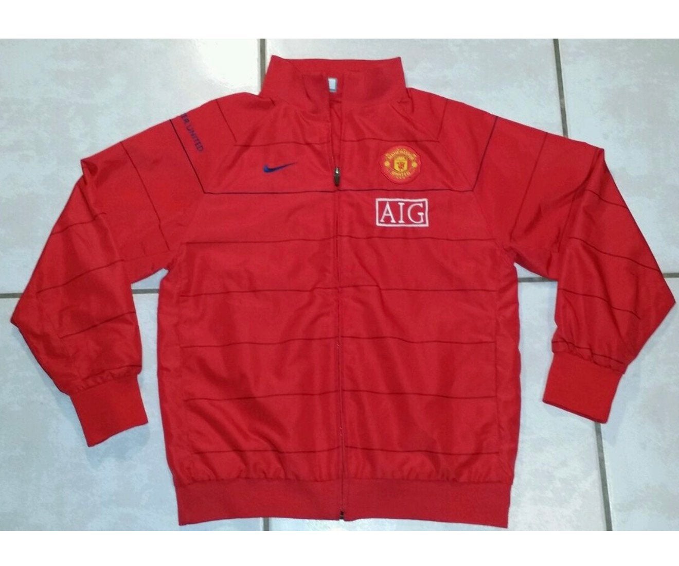 Veste survêtement Nike Manchester United 2008-09 C'est rare!, Enlèvement ou Envoi, Comme neuf, Maillot